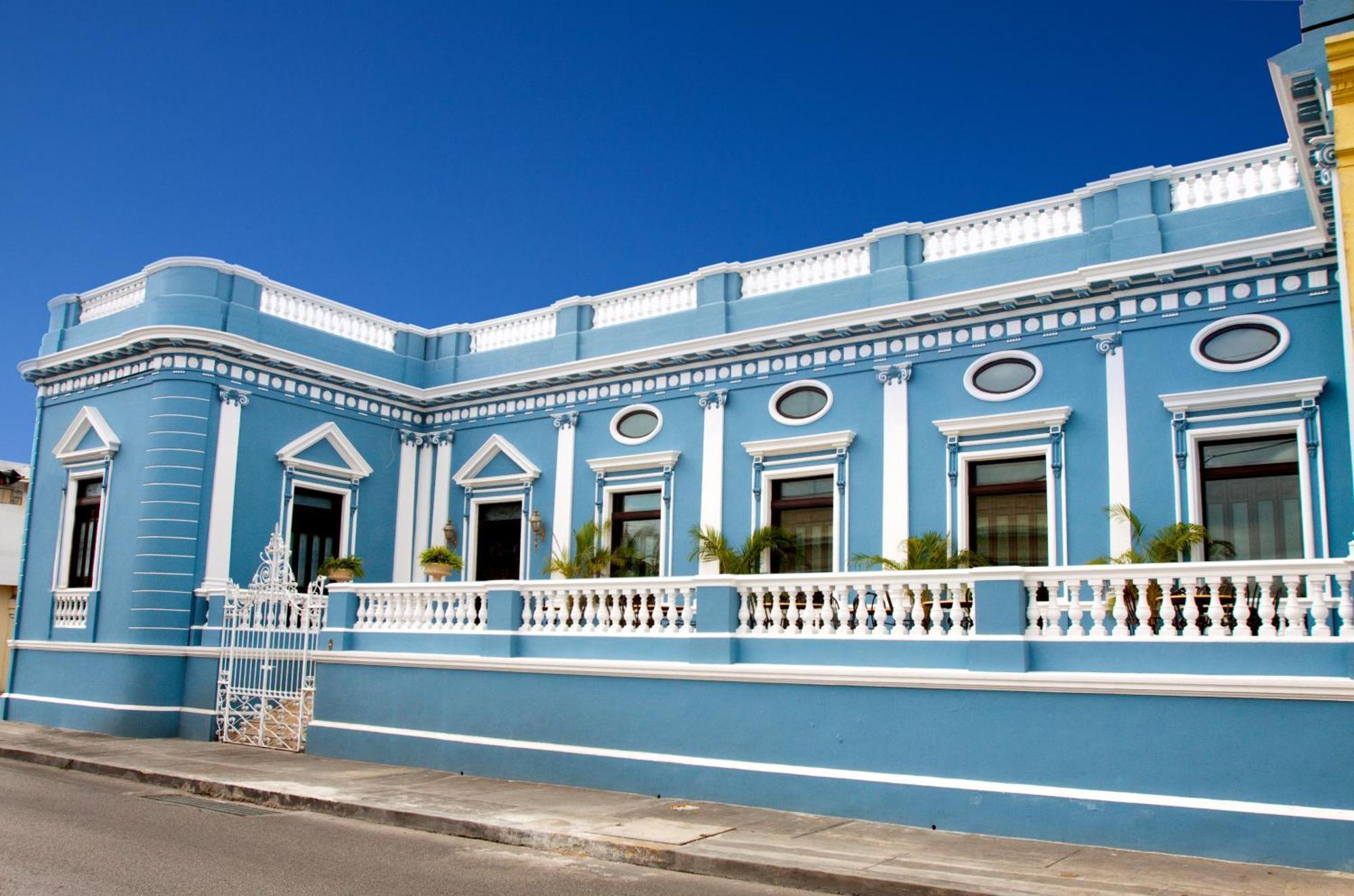Casa Azul Monumento Historico Otel Mérida Dış mekan fotoğraf