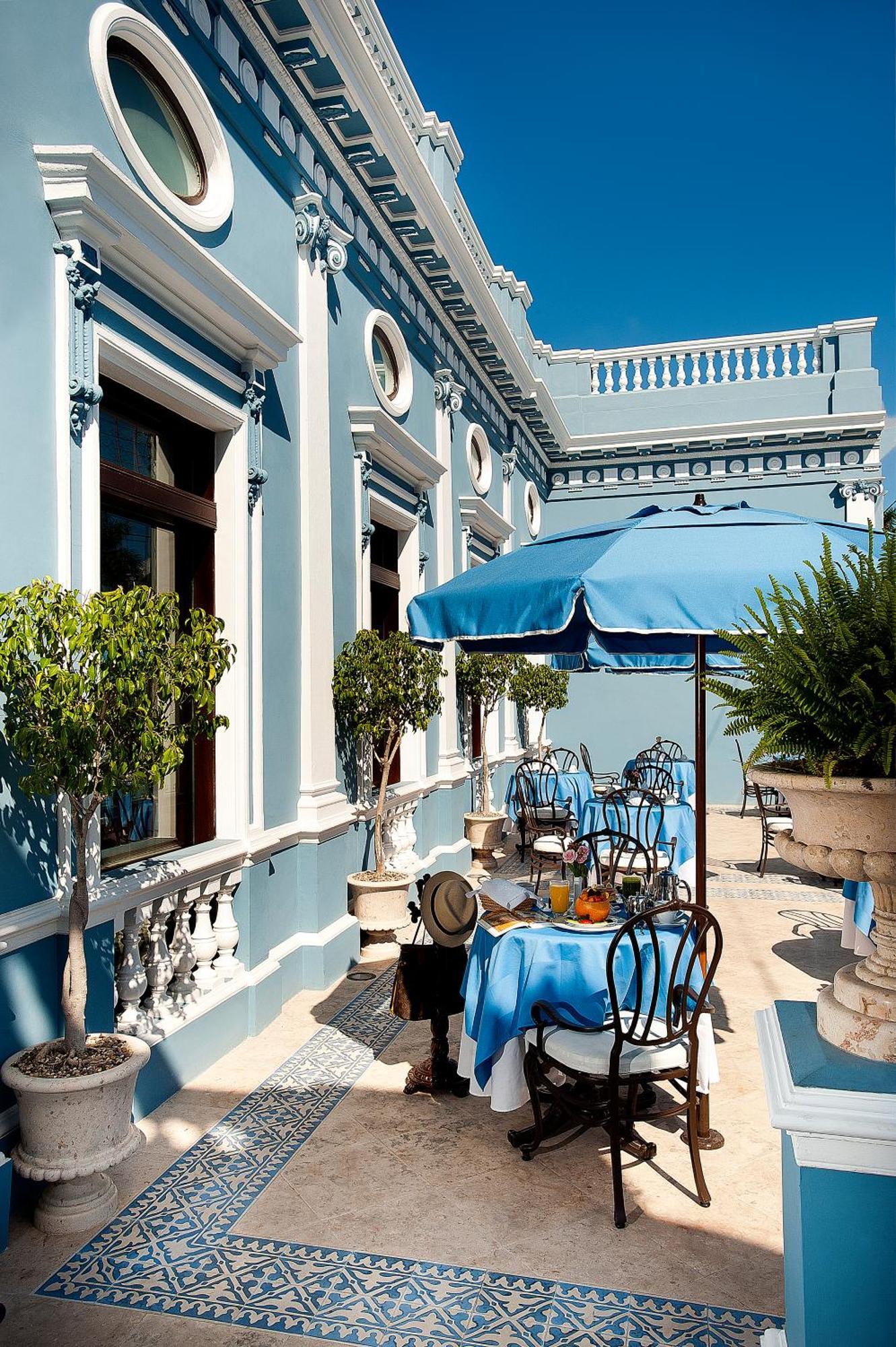 Casa Azul Monumento Historico Otel Mérida Dış mekan fotoğraf