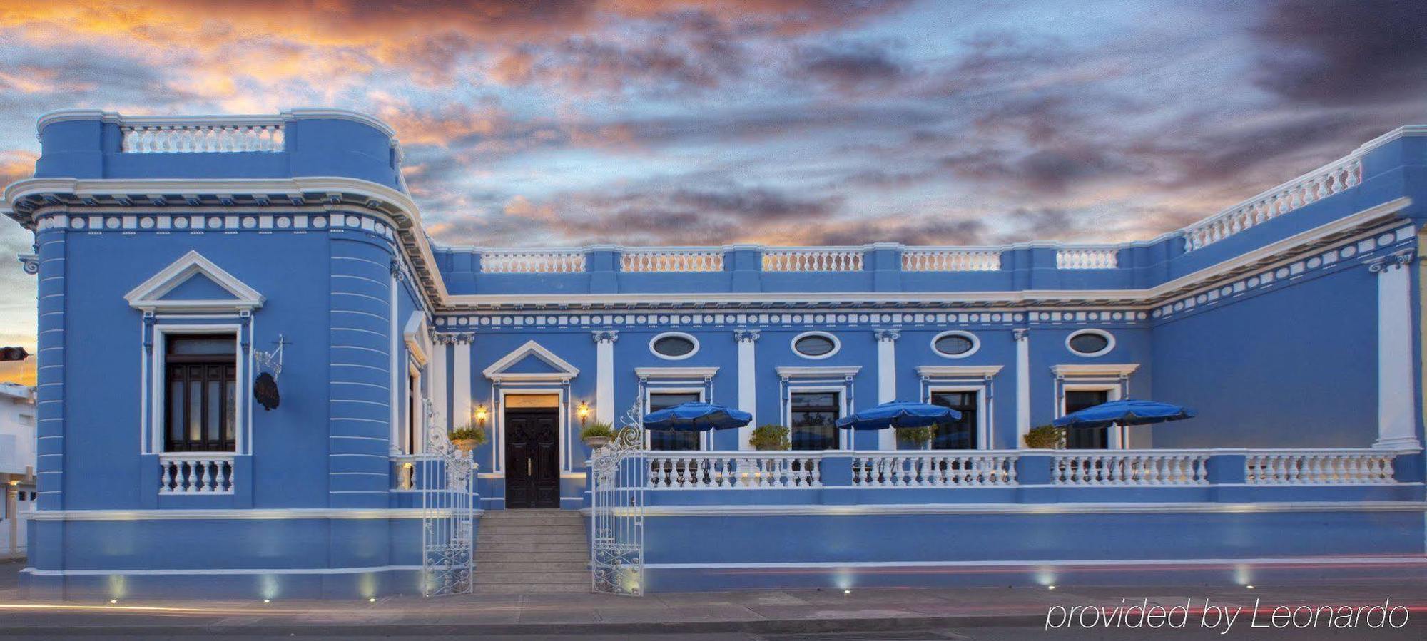 Casa Azul Monumento Historico Otel Mérida Dış mekan fotoğraf
