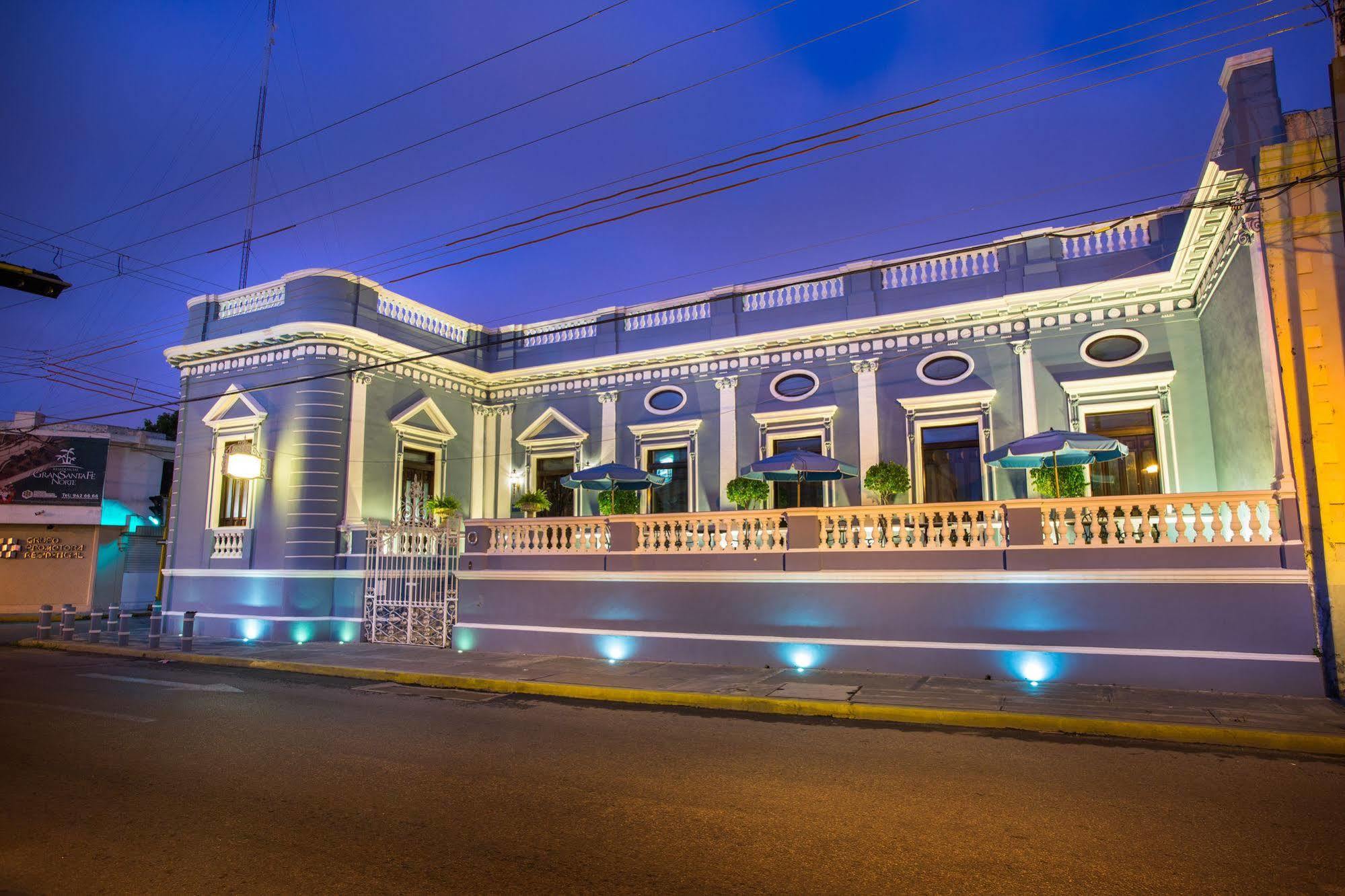 Casa Azul Monumento Historico Otel Mérida Dış mekan fotoğraf