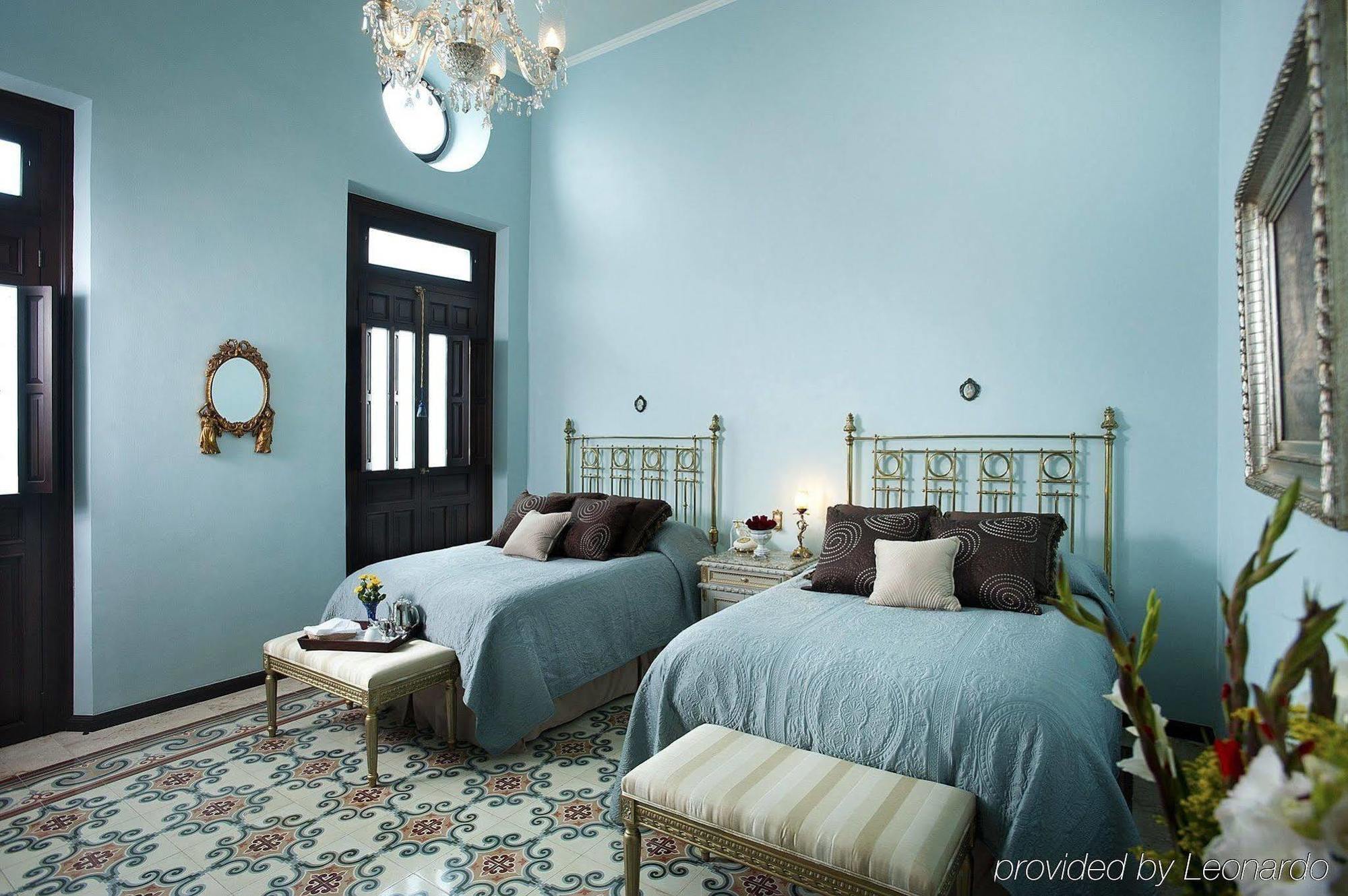 Casa Azul Monumento Historico Otel Mérida Oda fotoğraf